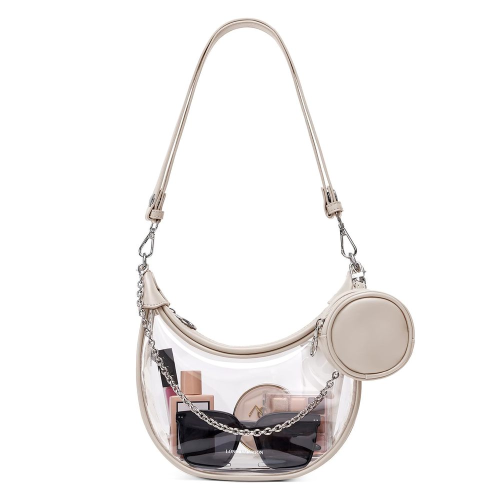 Clear Bag Stadium Events, Clear Purses Crossbody, Pvc Concert :]